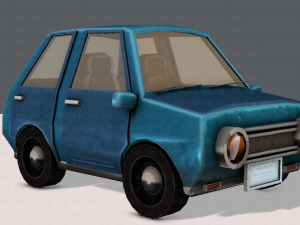 cartoon car 01 3Dモデル
