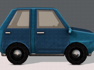 cartoon car 01 3Dモデル