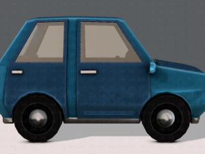 cartoon car 01 3D Model