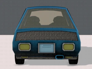 cartoon car 01 3D Model