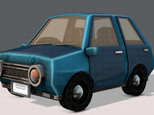 cartoon car 01 3Dモデル