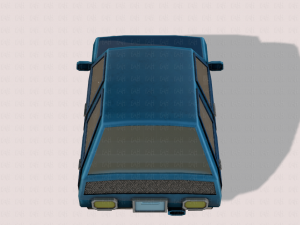 cartoon car 01 3Dモデル