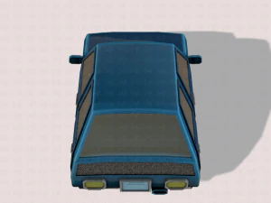 cartoon car 01 3D Model