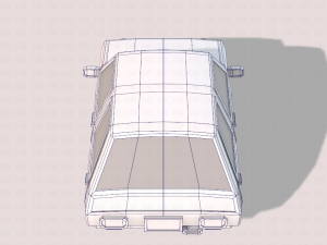 cartoon car 01 3Dモデル
