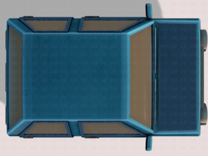 cartoon car 01 3Dモデル
