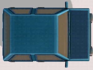 cartoon car 01 3D Model