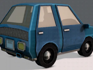 cartoon car 01 3D Model