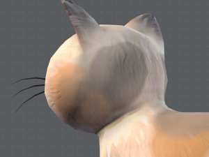 cat cartoon v01 3D Модель