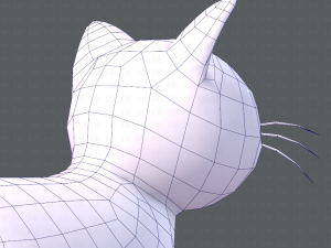 cat cartoon v01 3D Модель