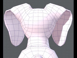 podstawowa kresk&oacute;wka psa Model 3D