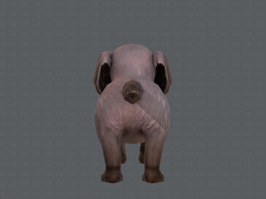 dog base cartoonv02 3D Модель
