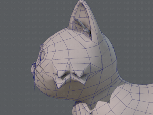 cat cartoon v02 3D Модель
