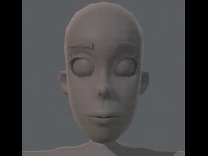 base mesh woman 04 3D Model