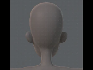 base mesh woman 04 3D Model