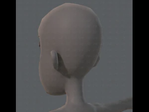 base mesh woman 04 3D Model
