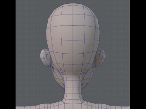 base mesh woman 04 3D Model