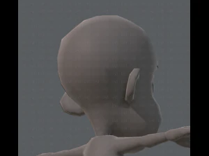 base mesh boy character v02 3D Model