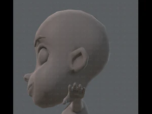 base mesh boy character v02 3D Model