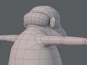 base mesh old man character v02 3D Модель