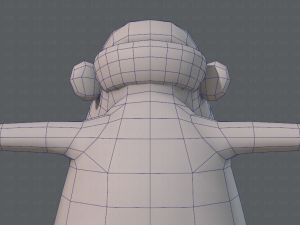 base mesh old man character v02 3D Модель