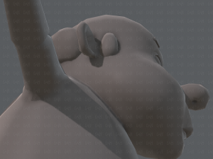 base mesh old man character v02 3D Модель