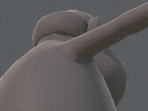 base mesh old man character v02 3D Model