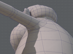 base mesh old man character v02 3D Модель