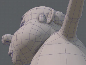 base mesh old man character v02 3D Model