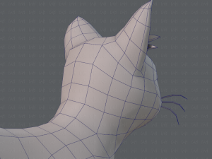 cat cartoon v03 3D Model