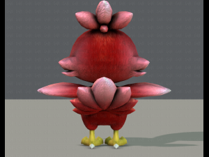 chocobo bird 3D Model