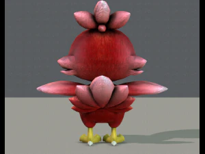 uccello chocobo Modello 3D
