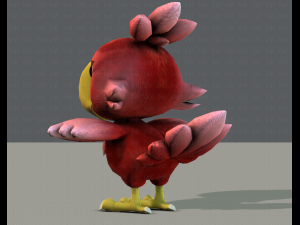 chocobo bird 3D Model