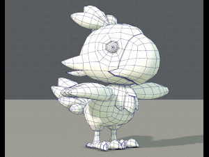 chocobo bird 3D Model