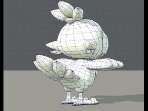 chocobo bird 3D Model