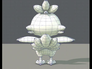 uccello chocobo Modello 3D