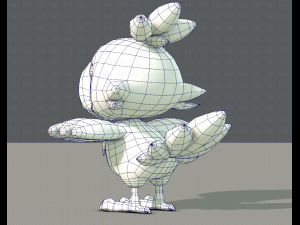 chocobo bird 3D Model