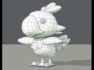 chocobo bird 3D Model