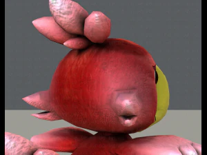 uccello chocobo Modello 3D