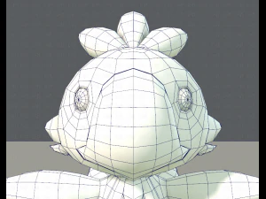 uccello chocobo Modello 3D