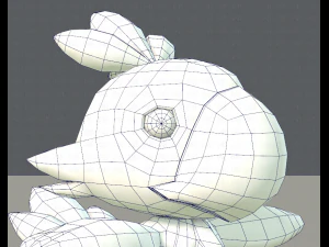 uccello chocobo Modello 3D