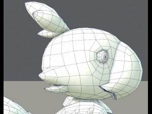 uccello chocobo Modello 3D