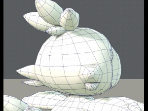 uccello chocobo Modello 3D