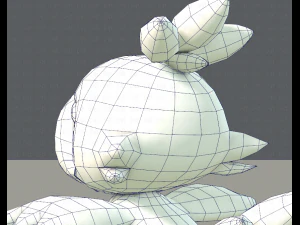 uccello chocobo Modello 3D