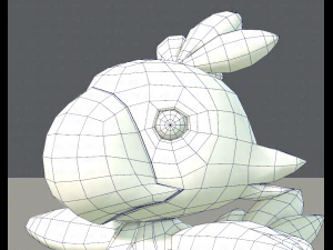 uccello chocobo Modello 3D