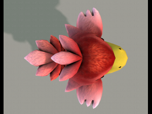 chocobo bird 3D Model