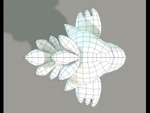 uccello chocobo Modello 3D