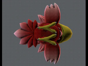 uccello chocobo Modello 3D