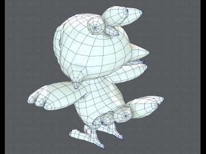 chocobo bird 3D Model