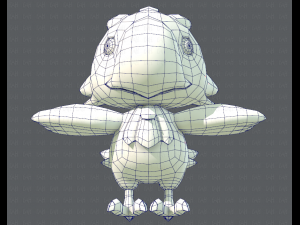 chocobo bird 3D Model