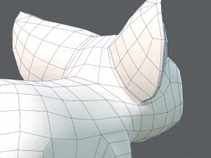 pig cartoon 3D Model
